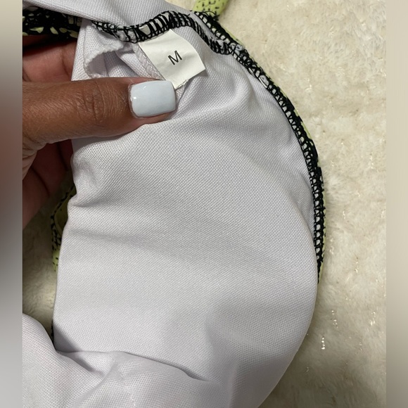 Neon Snake Print Bikini - Picture 6 of 10